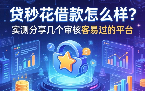 贷秒花借款怎么样？实测分享几个审核容易过的平台