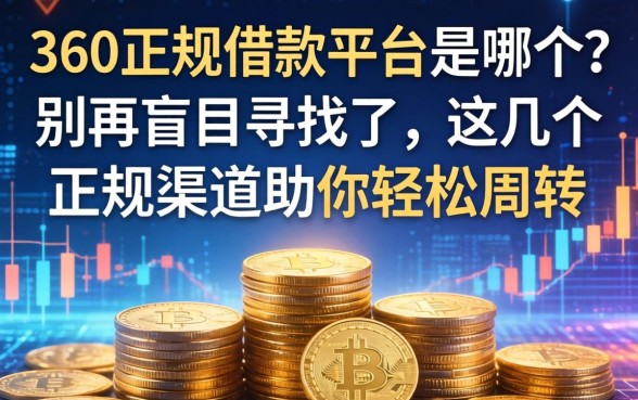 360正规借款平台是哪个？别再盲目寻找了，这几个正规渠道助你轻松周转