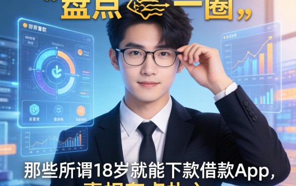 我盘点了一圈，发现那些所谓18岁就能下款的借款app，真相有点扎心