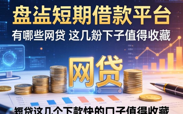 盘点短期借款平台有哪些网贷，这几个下款快的口子值得收藏