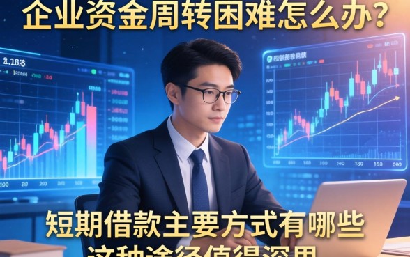 企业资金周转困难怎么办？短期借款主要方式有哪些？这几种途径值得深思