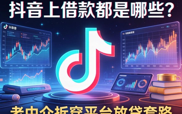 抖音上的借款都是哪些？老中介拆穿平台放贷的套路