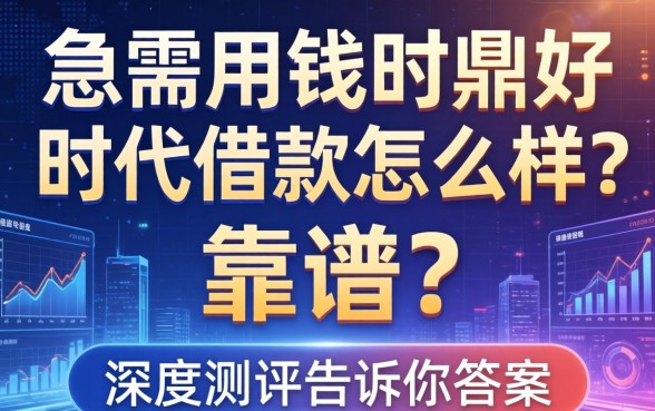 急需用钱时鼎好时代借款怎么样？靠谱吗？通过率高吗？深度测评告诉你答案