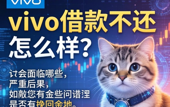 vivo借款不还怎么样？会面临哪些严重后果？是否有挽回余地？