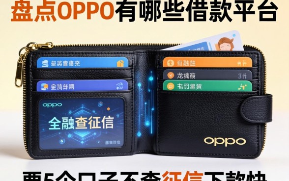 盘点oppo钱包有哪些借款平台，这5个口子不查征信下款快