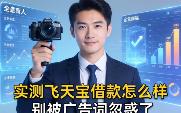 生意人实测飞天宝借款怎么样,别被广告词忽悠了