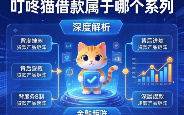 叮咚猫借款属于哪个系列？深度解析其背后的贷款产品矩阵