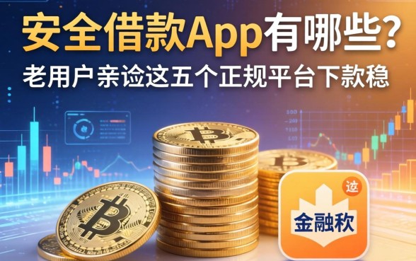 安全借款app有哪些？老用户亲测这五个正规平台下款稳