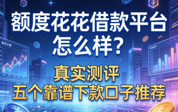 额度花花借款平台怎么样？真实测评与五个靠谱下款口子推荐