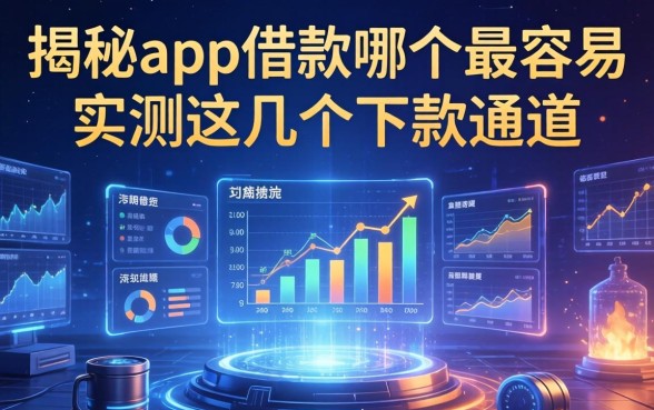 揭秘app借款哪个最容易，实测这几个下款通道