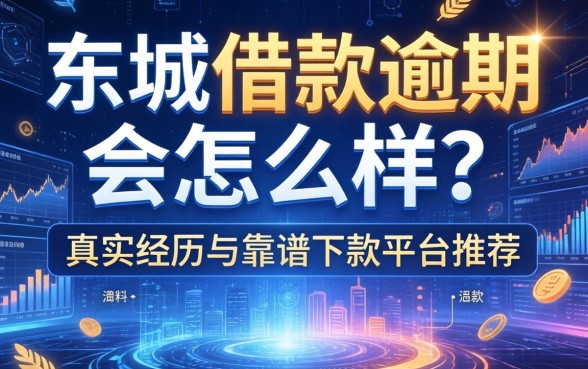 东城借款逾期会怎么样吗，真实经历与靠谱下款平台推荐