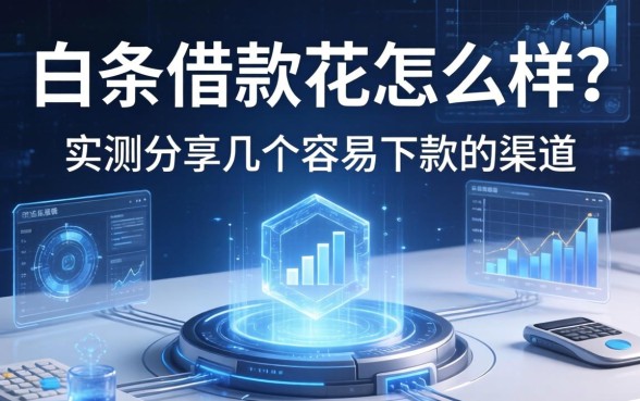 白条借款花怎么样？实测分享几个容易下款的渠道