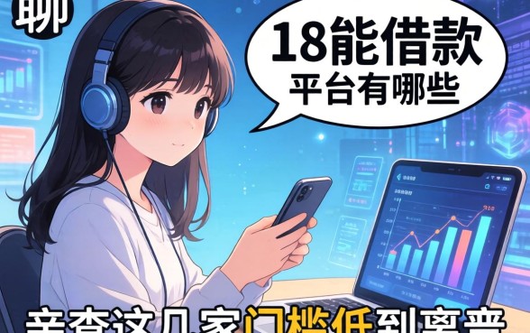 聊聊那些18能借款的平台有哪些，亲测这几家门槛低到离谱