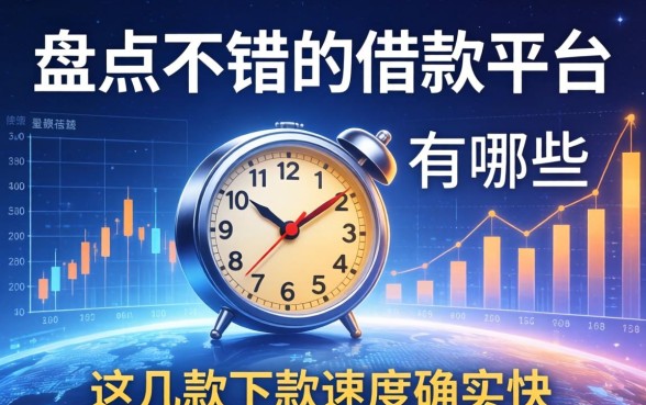 盘点不错的借款平台有哪些，这几款下款速度确实快