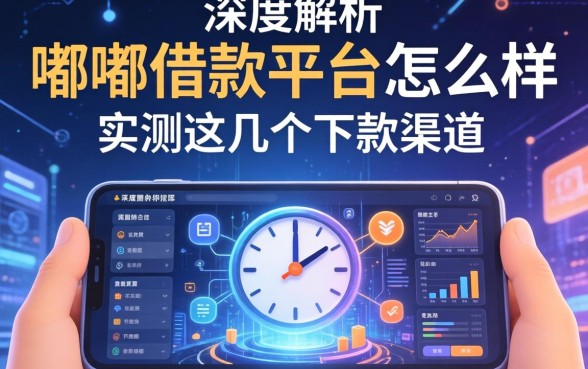 深度解析嘟嘟借款平台怎么样，实测这几个下款渠道