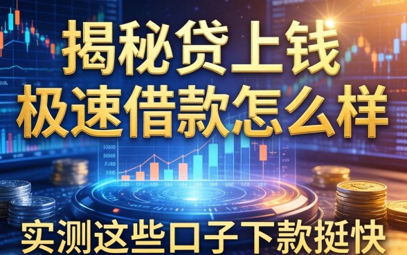 揭秘贷上钱极速借款怎么样，实测这些口子下款挺快