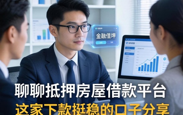 聊聊抵押房屋借款平台有哪些：这几家下款挺稳的口子分享