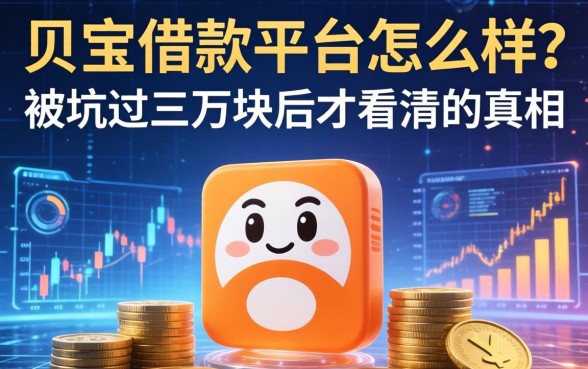 贝宝借款平台怎么样？被坑过三万块后才看清的真相