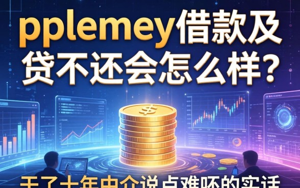ppmoney借款及贷不还会怎么样？干了十年中介说点难听的实话