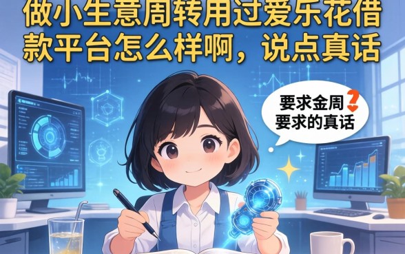 做小生意周转用过爱乐花借款平台怎么样啊，说点真话