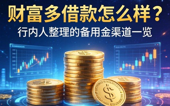 财富多借款怎么样？行内人整理的备用金渠道一览