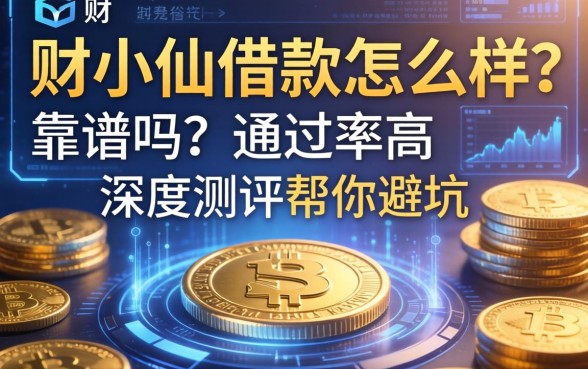 财小仙借款怎么样？靠谱吗？通过率高吗？深度测评帮你避坑