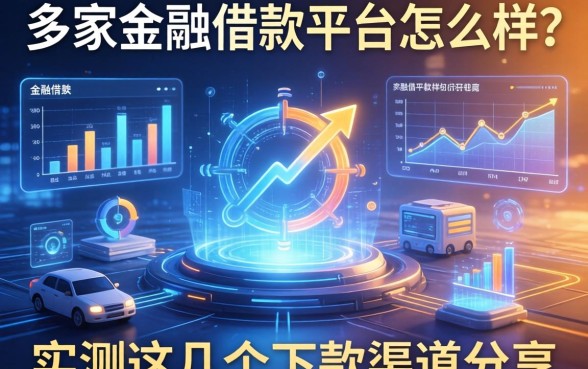 多家金融借款平台怎么样？实测这几个下款渠道分享