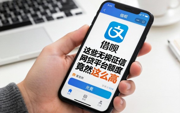 我翻遍了手机，发现除了借呗，这些无视征信的网贷平台额度竟然这么高