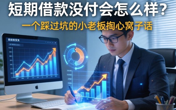 短期借款没付会怎么样？一个踩过坑的小老板掏心窝子话