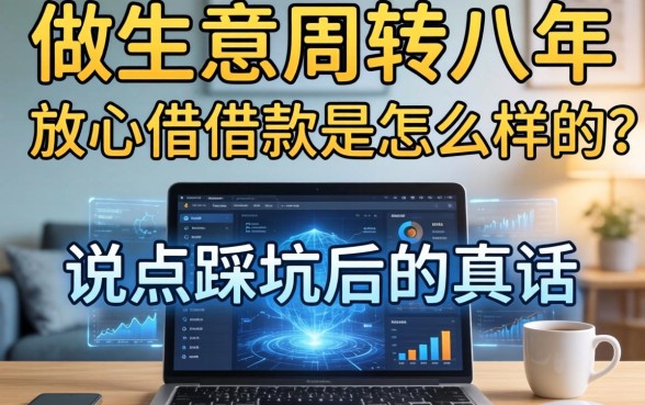 做生意周转八年，放心借借款是怎么样的？说点踩坑后的真话
