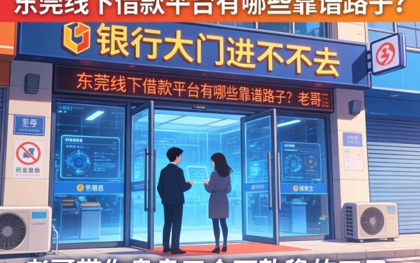 除了银行大门进不去,东莞线下借款平台有哪些靠谱路子?老哥带你盘点五个下款稳的口子