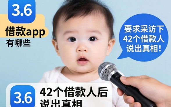 3到6个月的借款app有哪些？我采访了42个借款人后说出真相