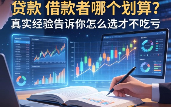 贷款和借款者哪个划算？真实经验告诉你怎么选才不吃亏