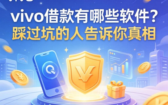 vivo借款有哪些软件？踩过坑的人告诉你真相