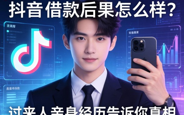 抖音上借款后果怎么样?过来人亲身经历告诉你真相