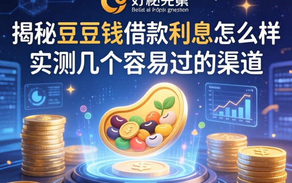 揭秘豆豆钱借款利息怎么样，实测几个容易过的渠道