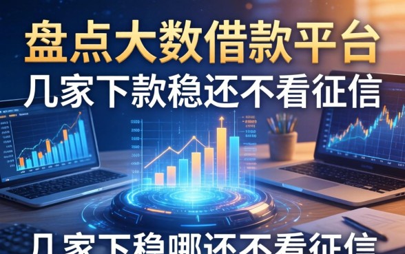 盘点大数借款平台有哪些，这几家下款稳还不看征信