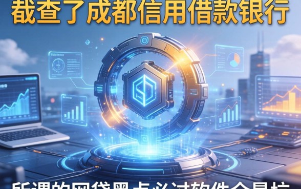 我查了成都信用借款银行有哪些，发现所谓的网贷黑户必过软件全是坑