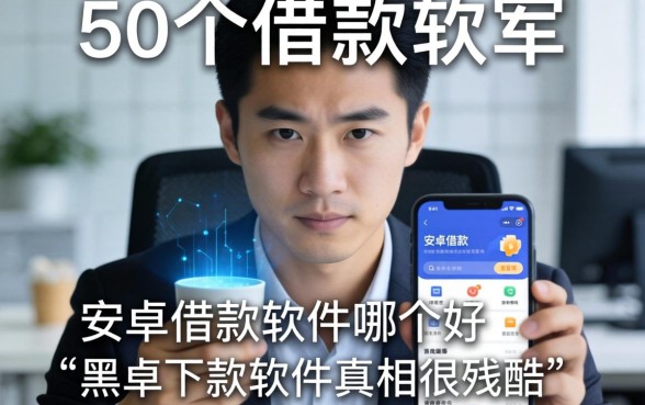 我翻了50个借款软件，发现安卓借款的软件哪个好和黑户下款软件的真相很残酷