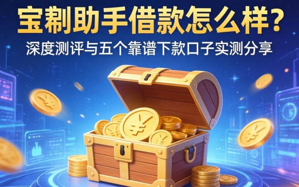 宝盒助手借款怎么样？深度测评与五个靠谱下款口子实测分享