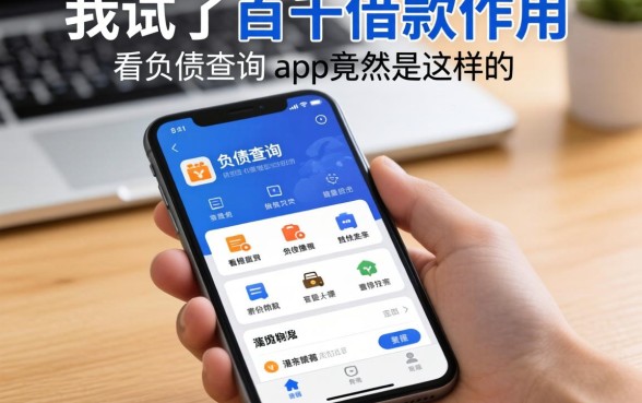 我试了百千借款软件，发现不看负债查询的app竟然是这样的