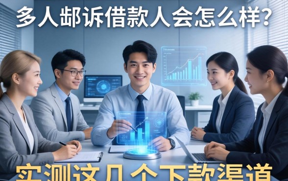 多人起诉借款人会怎么样？实测这几个下款渠道