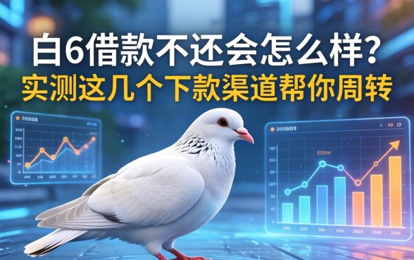白鸽借款不还会怎么样?实测这几个下款渠道帮你周转