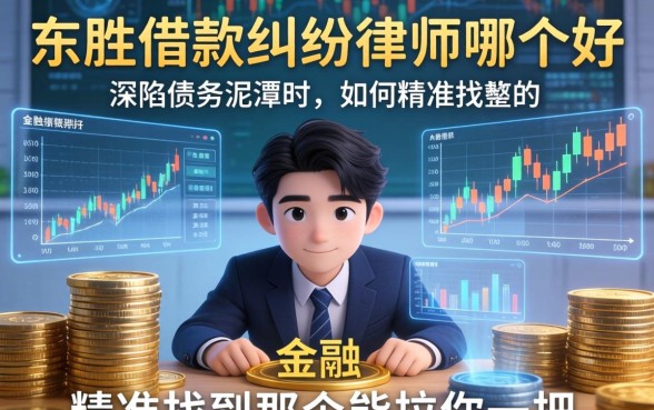 东胜借款纠纷律师哪个好？深陷债务泥潭时，如何精准找到那个能拉你一把的人？