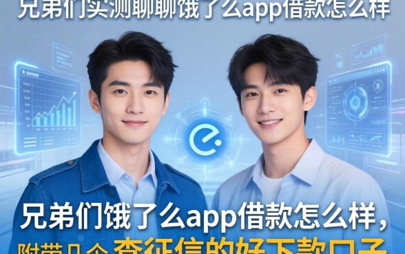 兄弟们实测聊聊饿了么app借款怎么样，附带几个不查征信的好下款口子