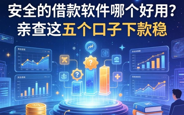 安全的借款软件哪个好用？亲测这五个口子下款稳