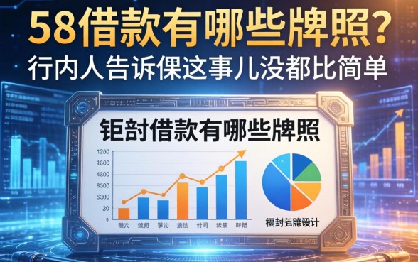 58借款有哪些牌照？行内人告诉你这事儿没那么简单