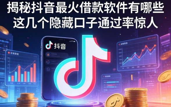 揭秘抖音最火借款软件有哪些，这几个隐藏口子通过率惊人
