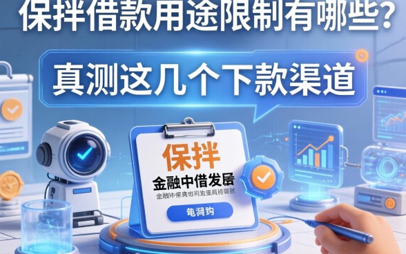 保单借款用途限制有哪些？实测这几个下款渠道