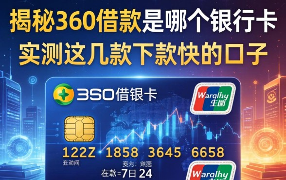揭秘360借款是哪个银行卡，实测这几款下款快的口子
